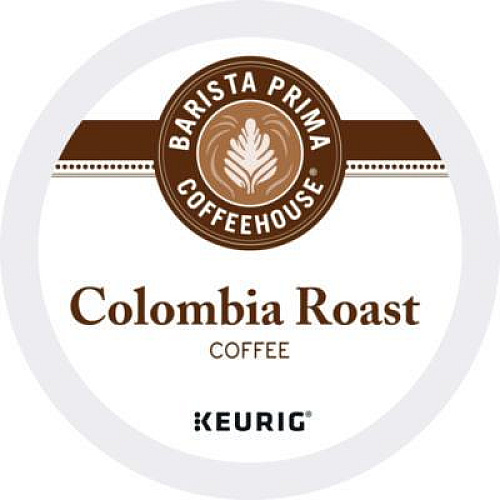 Barista Prima Coffeehouse Colombia K-Cups Coffee Pack, 96/Carton (6613CT)