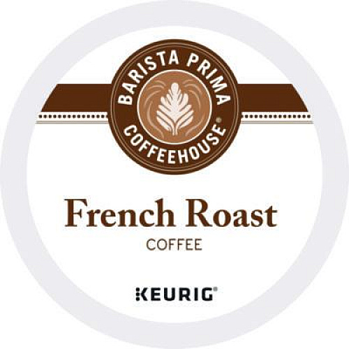 Barista Prima Coffeehouse French Roast K-Cups Coffee Pack (6611CT)