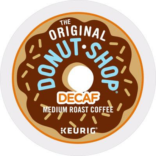 The Original Donut Shop Decaf Coffee K-Cup Pods, 96/Carton (7401)