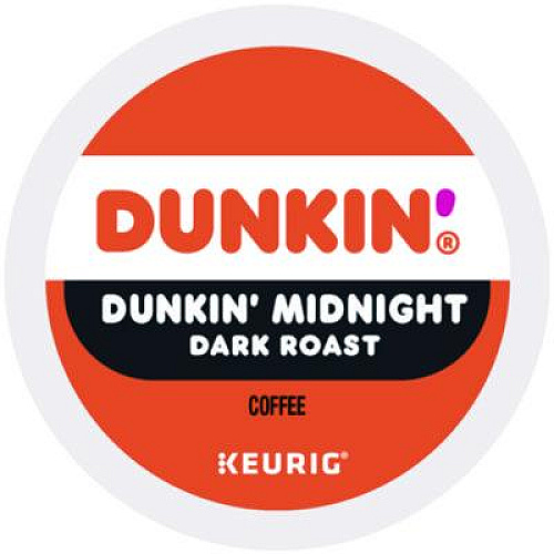 Dunkin' K-Cup Pods, Original Dark Roast, 22/Box (12798)