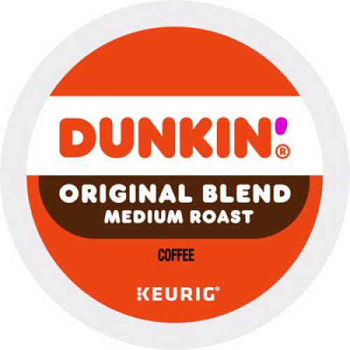 Dunkin' K-Cup Pods, Dunkin Regular, 88/Carton (1267CT)