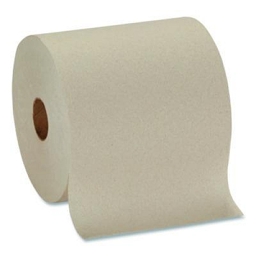 Georgia Pacific Professional Pacific Blue Basic Recycled Paper Towel Roll, 1-Ply, 7.87 " x 1,000 ft, Brown, 6/Carton (26313)