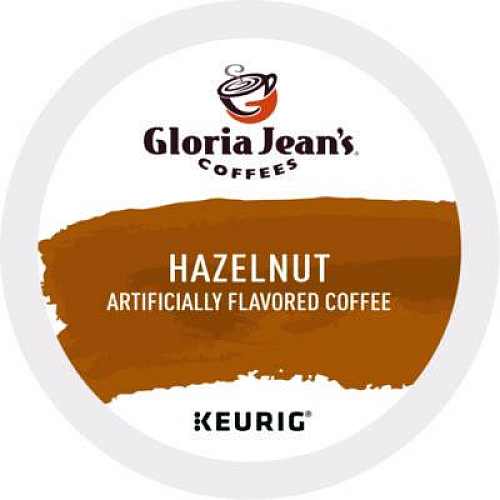 Gloria Jean's Hazelnut Coffee K-Cups, 24/Box (60051052)