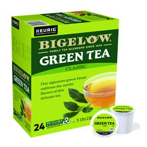 Bigelow Green Tea K-Cup Pack, 24/Box (6085)