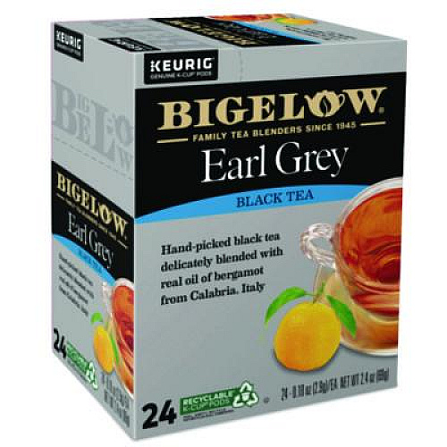 Bigelow Earl Grey Tea K-Cup Pack, 24/Box (6082)