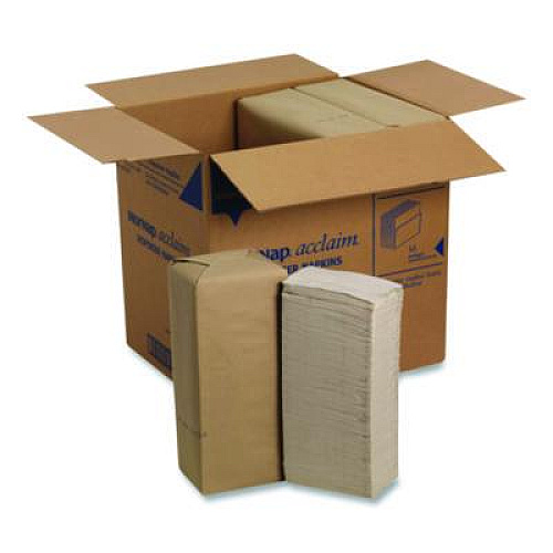 Dixie Interfold Napkin Refills, 1-Ply, 13 x 8.5, Brown, 900 Napkins/Pack, 12 Packs/Carton (37604)