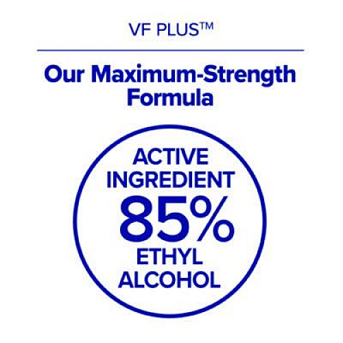PURELL VF PLUS Hand Sanitizer Gel, 1,200 mL Refill Bottle, Fragrance-Free, For CS8 Dispensers, 2/Carton (789902)