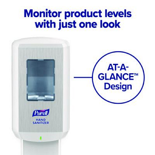 PURELL Advanced Hand Sanitizer Green Certified Foam Refill, For CS8 Dispensers, 1,200 mL, Fragrance-Free, 2/Carton (785102CT)