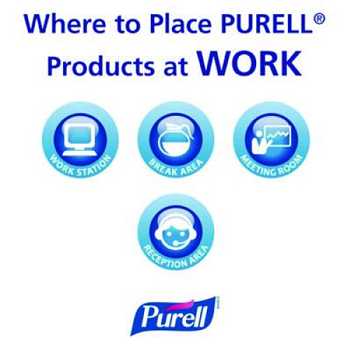 PURELL Advanced Hand Sanitizer Soothing Gel, 12 oz Pump Bottle, Fresh Scent (363912EA)