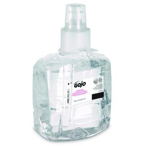 GOJO Clear and Mild Foam Handwash Refill, For LTX-12 Dispenser, Fragrance-Free, 1,200 mL, 2/Carton (191102CT)