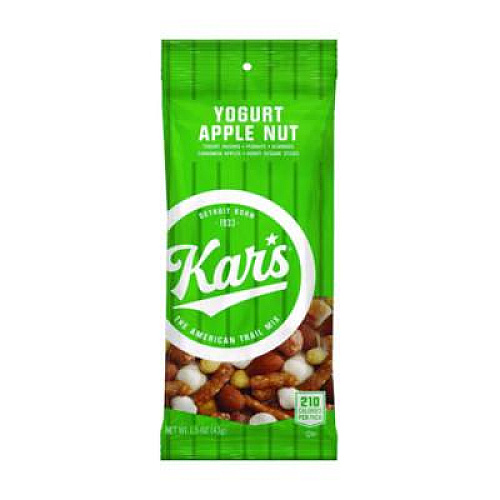 Kar's Trail Mix Variety Pack, Mango Pineapple/Sweet 'N Spicy/Yogurt Apple Nut, 24 Packets/Box (SN08361)