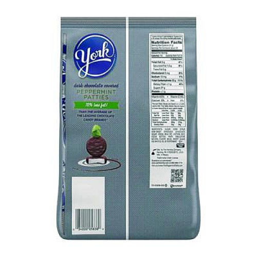 York Peppermint Patties, Peppermint/Dark Chocolate Minatures, 35.2 oz Bag (05811)