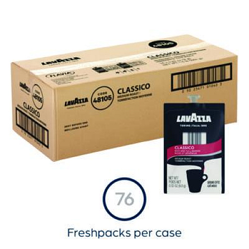 Lavazza FLAVIA Coffee Freshpacks, Classico, 85/Carton (MDR00277)