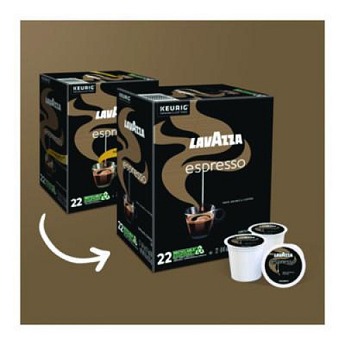 Lavazza Perfetto Espresso Coffee K-Cups, 22/Box (6000)