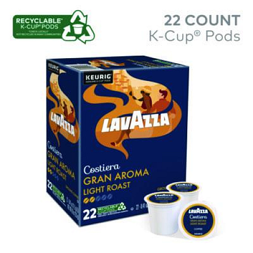 Lavazza Gran Aroma Coffee K-Cups, 22/Box (6002)