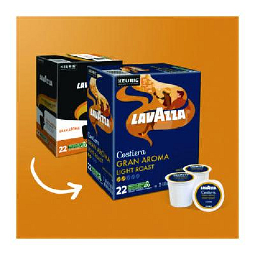 Lavazza Gran Aroma Coffee K-Cups, 22/Box (6002)