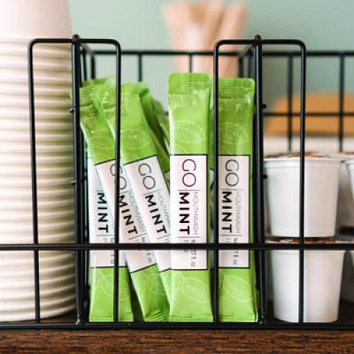 Go Mouthwash Individual Mouthwash Packets, Display Pack, Mint Flavor, 0.37 oz Packet, 20/Pack (MW20)