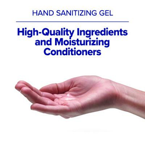 PURELL Food Processing Advanced Hand Sanitizer E3 Gel, 1,200 mL Bottle, Fragrance-Free, For ES6 Dispensers, 2/Carton (646102)