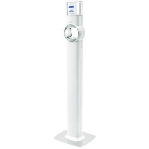 PURELL FS6 Touch-Free Floor Stand Dispenser, 1,200 mL, 12.5 x 11.3 x 38.5, White (6420DS)