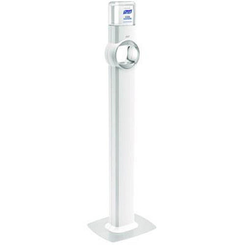 PURELL FS6 Touch-Free Floor Stand Dispenser, 1,200 mL, 12.5 x 11.3 x 38.5, White (6420DS)