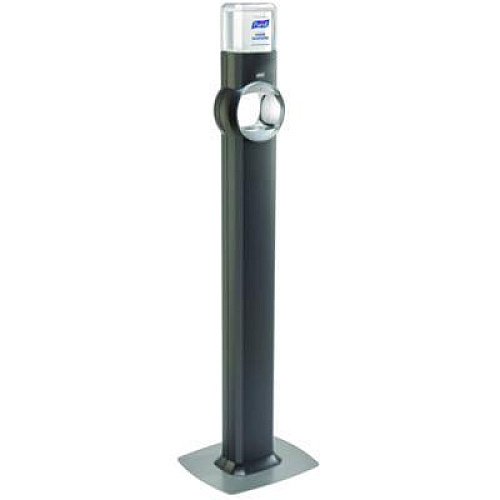 PURELL FS6 Touch-Free Floor Stand Dispenser, 1,200 mL, 12.5 x 11.3 x 38.5, Graphite (6424DS)
