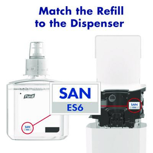 PURELL FS6 Touch-Free Floor Stand Dispenser, 1,200 mL, 12.5 x 11.3 x 38.5, Graphite (6424DS)