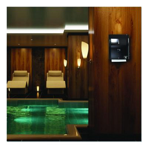 Papernet Hy Tech Towel Dispenser, Automatic, 11.8 x 9.8 x 14.2, Black (419483)