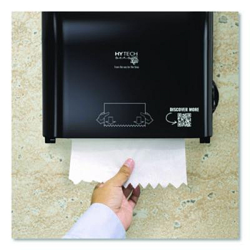 Papernet Hy Tech Towel Dispenser, Manual, 12.4 x 9.3 x 16.5, Black (419484)