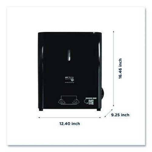 Papernet Hy Tech Towel Dispenser, Manual, 12.4 x 9.3 x 16.5, Black (419484)