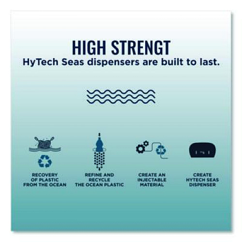 Papernet HyTech Seas Mini JRT Twin Dispenser, 5.5 x, 15.7 x 9.8, Black (419485)