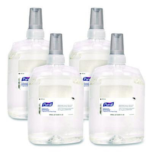 PURELL Professional REDIFOAM Foam Soap Refill, Fragrance-Free, 2,000 mL, 4/Carton (867204CT)