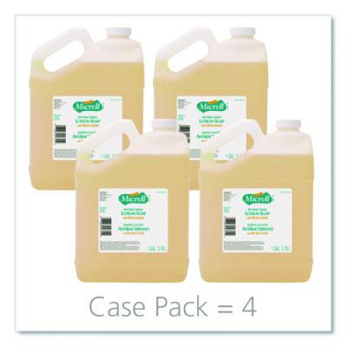 MICRELL Antibacterial Lotion Soap, Light Scent, 1 gal, 4/Carton (975504CT)