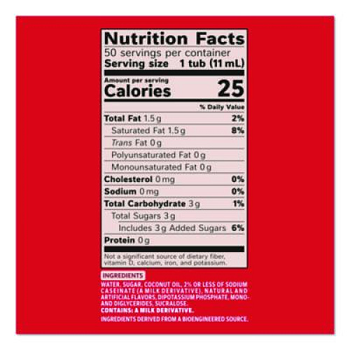 Coffee mate Liquid Coffee Creamer, Peppermint Mocha, 0.38 oz Mini Cups, 50/Box (76060)