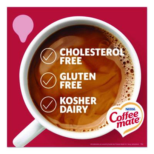 Coffee mate Liquid Coffee Creamer, Peppermint Mocha, 0.38 oz Mini Cups, 50/Box, 4 Boxes/Carton (76060CT)