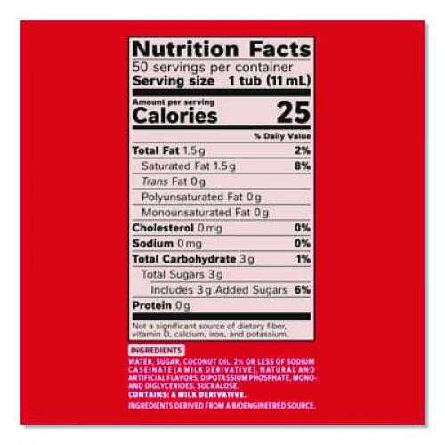 Coffee mate Liquid Coffee Creamer, Peppermint Mocha, 0.38 oz Mini Cups, 50/Box, 4 Boxes/Carton (76060CT)