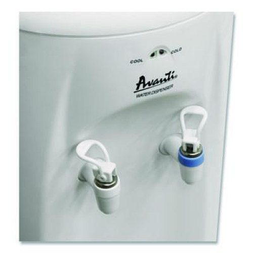 Avanti Cold and Room Temperature Water Dispenser, 3 gal to 5 gal, 11.5 x 12.5 x 34, White (WD360)