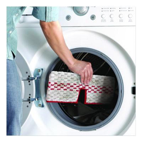 O-Cedar ProMist MAX Spray Mop, Red/White/Gray Microfiber Head, 48" Red/Black/Gray Plastic Handle (173563EA)