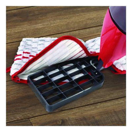 O-Cedar ProMist MAX Spray Mop, Red/White/Gray Microfiber Head, 48" Red/Black/Gray Plastic Handle (173563EA)