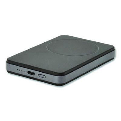 Tripp Lite by Eaton Portable Wireless Magnetic Charging Power Bank, USB C, Black (UPB04K01CM)