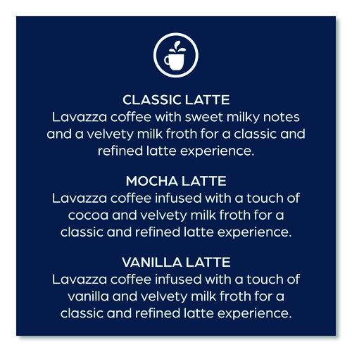 Latte Merchandiser Kit, Classic/Mocha/Vanilla Freshpacks, 54/Carton (48728)
