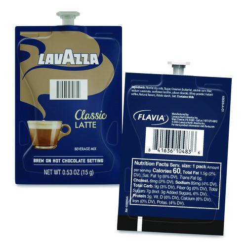 Latte Merchandiser Kit, Classic/Mocha/Vanilla Freshpacks, 54/Carton (48728)