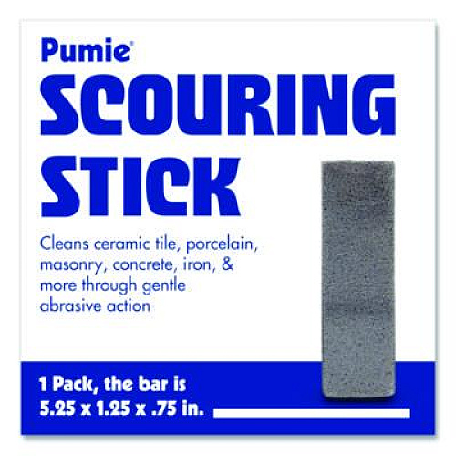 Pumie Scouring Stick, 5.75 x 1.25, Gray, Dozen (12)