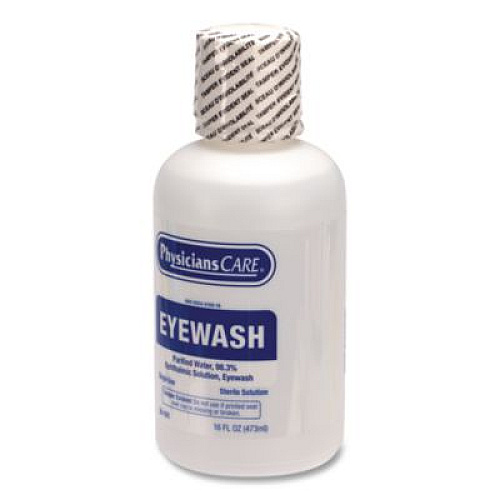 PhysiciansCare by First Aid Only Eye Wash, 16 oz Bottle, 12/Carton (24101001)