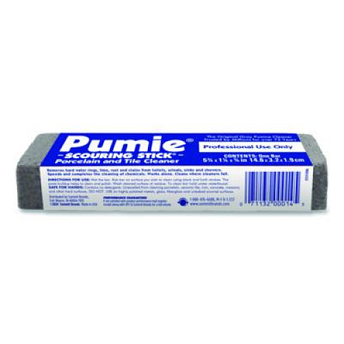 Pumie Scouring Stick, 5.75 x 1.25, Gray, Dozen (12)