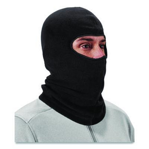 ergodyne N-Ferno 6821 Fleece Balaclava Face Mask, Polyester, One Size Fits Most, Black (16821)
