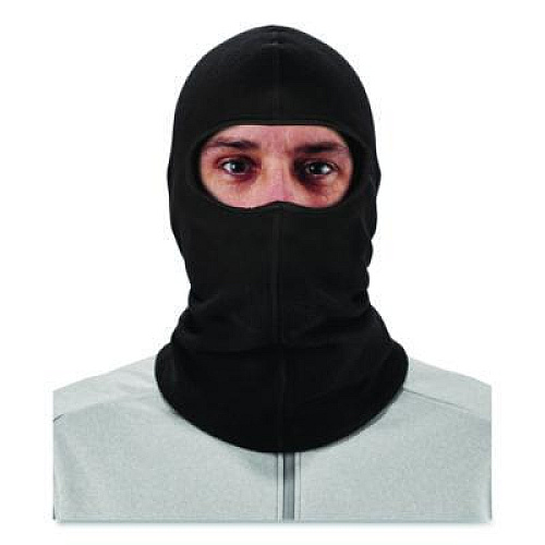 ergodyne N-Ferno 6821 Fleece Balaclava Face Mask, Polyester, One Size Fits Most, Black (16821)
