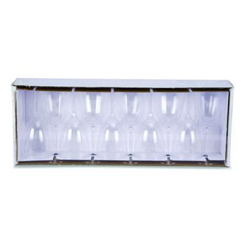 WNA Classicware One-Piece Stemware, 6 oz, Plastic, Clear, 100/Carton (CW6WINE)