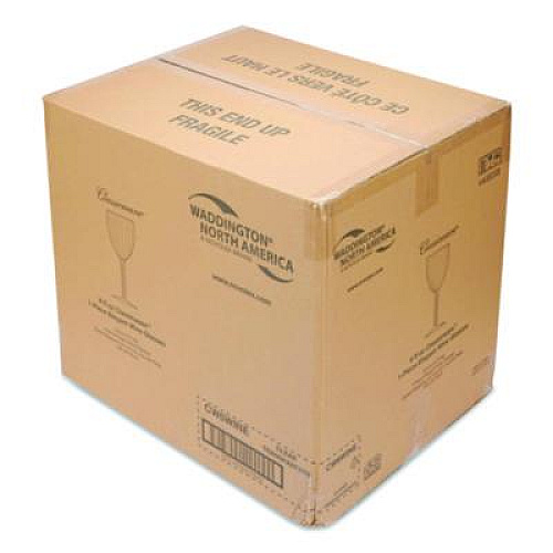 WNA Classicware One-Piece Stemware, 6 oz, Plastic, Clear, 100/Carton (CW6WINE)
