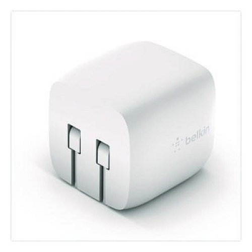 Belkin BOOST CHARGE USB-C PD 3.0 PPS Wall Charger + USB-C to Lightning Cable, White (WCA005DQ1MWH)