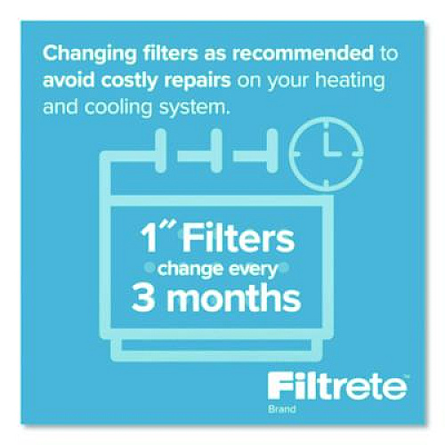 Filtrete Premium Allergen, Bacteria and Virus Air Filter, MERV 13, MPR 1900, 12 x 12, 4/Carton (UA10DC4CA)